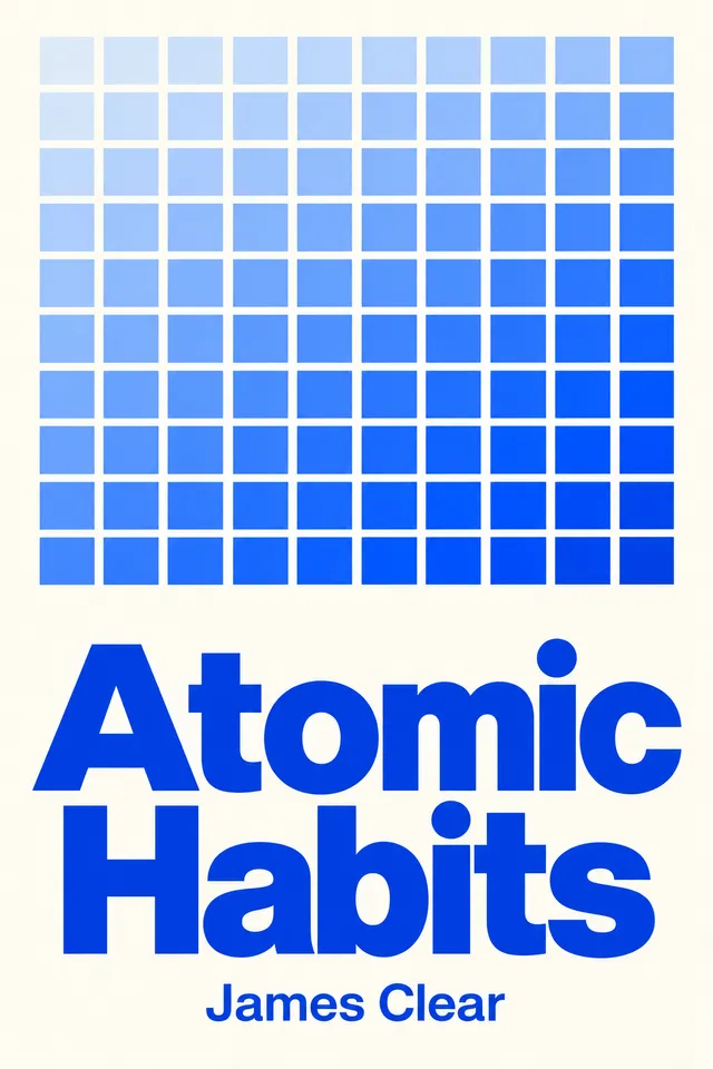 Omslag van Atomic Habits van James Clear
