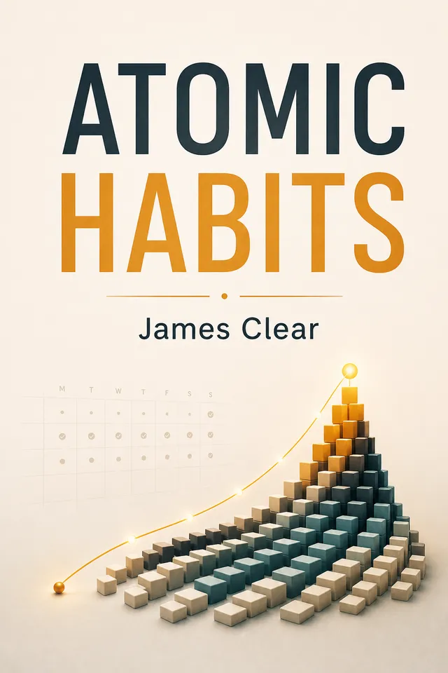 Omslag van Atomic Habits van James Clear