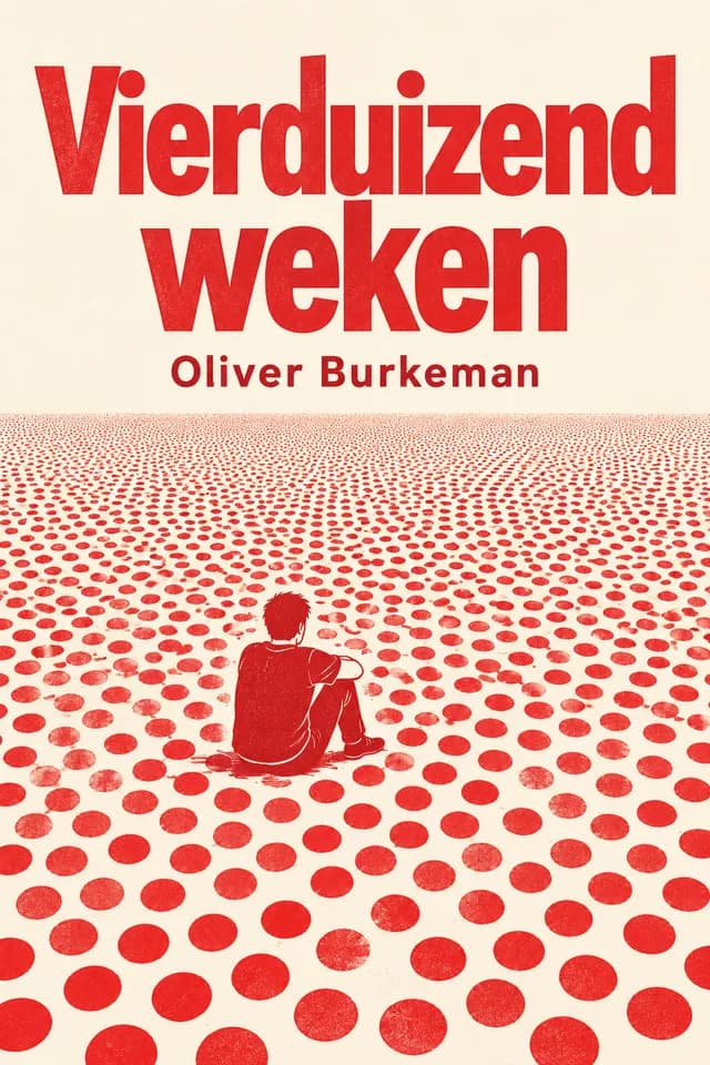 Omslag van Vierduizend weken van Oliver Burkeman